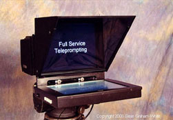 camera mount teleprompter