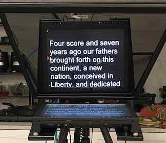 Trapezoid Camera Mount teleprompter